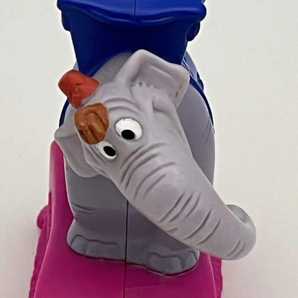 Vintage 95 McDonalds Disneyland 40 Years Of Adventure Aladdin Elephant Vehicle
